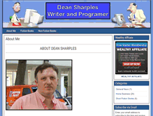 Tablet Screenshot of deansharples.com